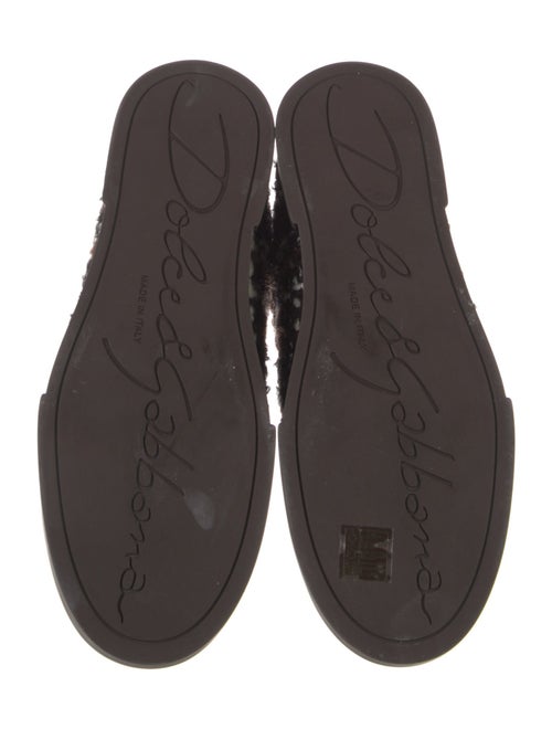 Dolce & Gabbana Tweed Tweed Pattern Sneakers