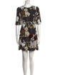 Dolce & Gabbana Printed Mini Dress
