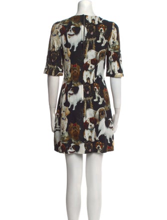 Dolce & Gabbana Printed Mini Dress