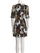 Dolce & Gabbana Printed Mini Dress