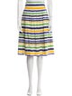 Dolce & Gabbana Striped Knee-Length Skirt