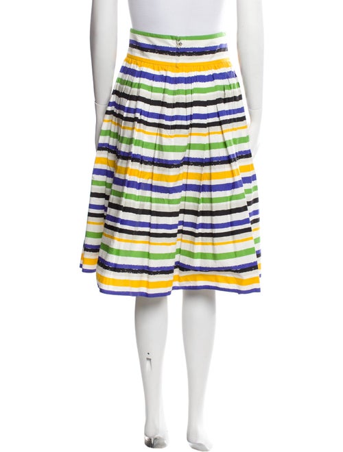Dolce & Gabbana Striped Knee-Length Skirt