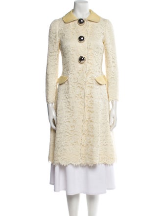 Dolce & Gabbana Floral Print Coat