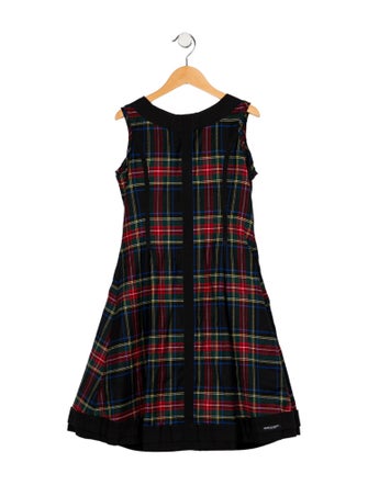 D&G Junior Girls' Sleeveless Pattern Print Dress