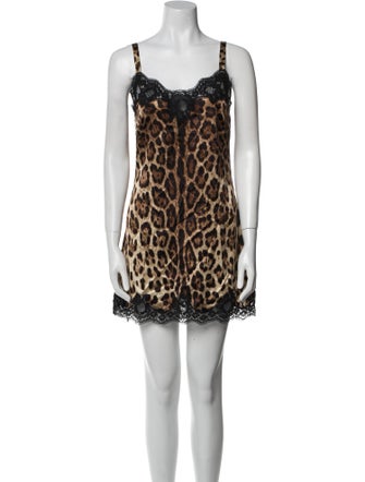 Dolce & Gabbana Silk Mini Dress