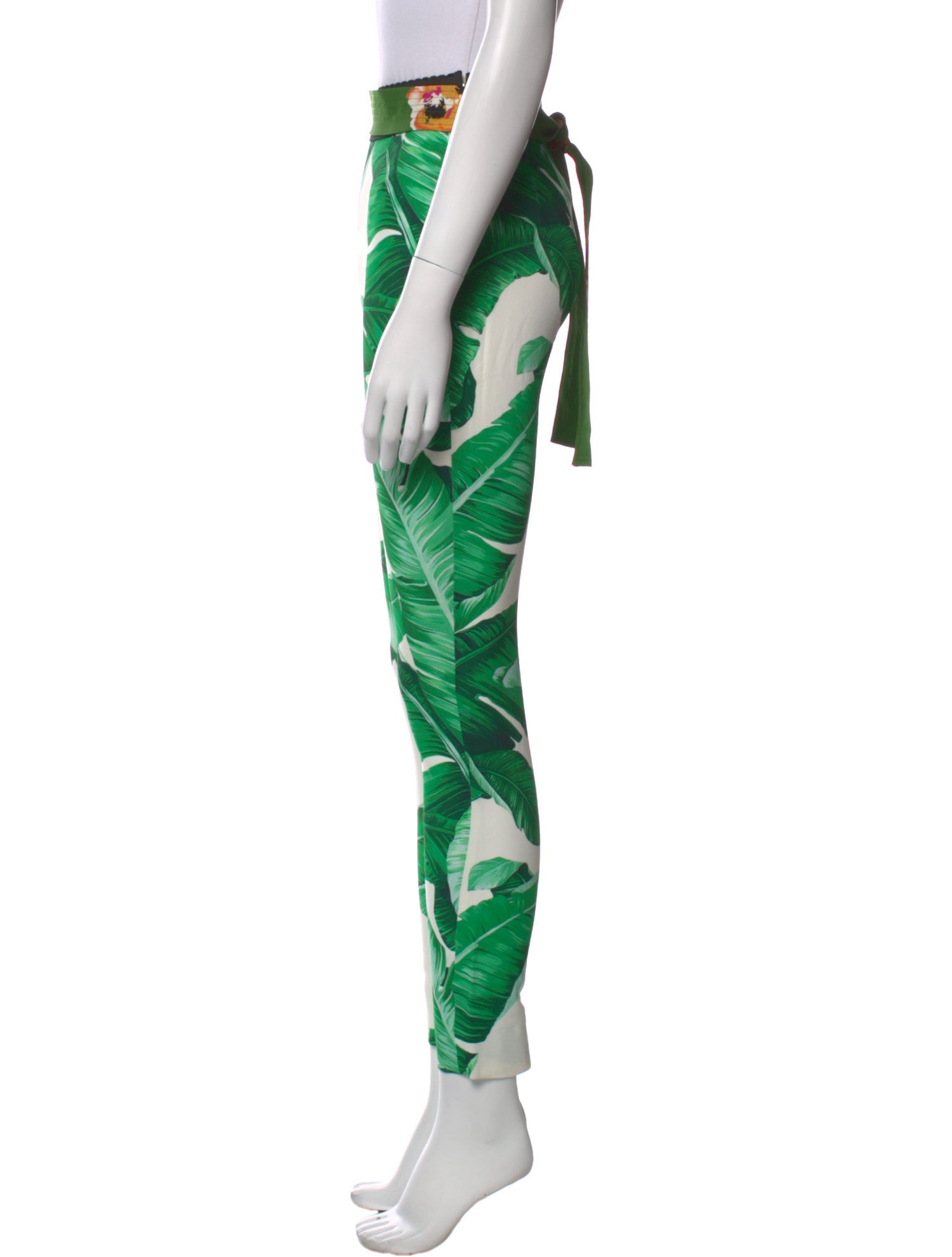 Dolce & Gabbana Printed Skinny Leg Pants w/ Tags