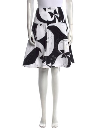 Dolce & Gabbana Printed Knee-Length Skirt