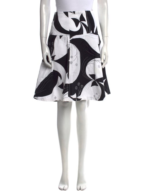 Dolce & Gabbana Printed Knee-Length Skirt