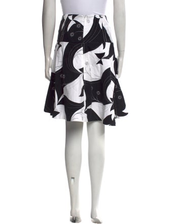 Dolce & Gabbana Printed Knee-Length Skirt