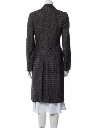 Dolce & Gabbana Plaid Print Coat