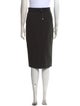 Dolce & Gabbana Virgin Wool Knee-Length Skirt