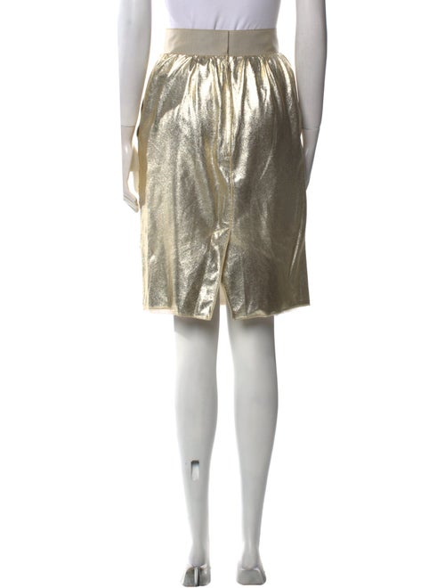 Dolce & Gabbana Grosgrain Trim Knee-Length Skirt