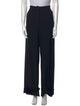 Dolce & Gabbana Virgin Wool Wide Leg Pants