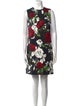 Dolce & Gabbana Floral Print Mini Dress