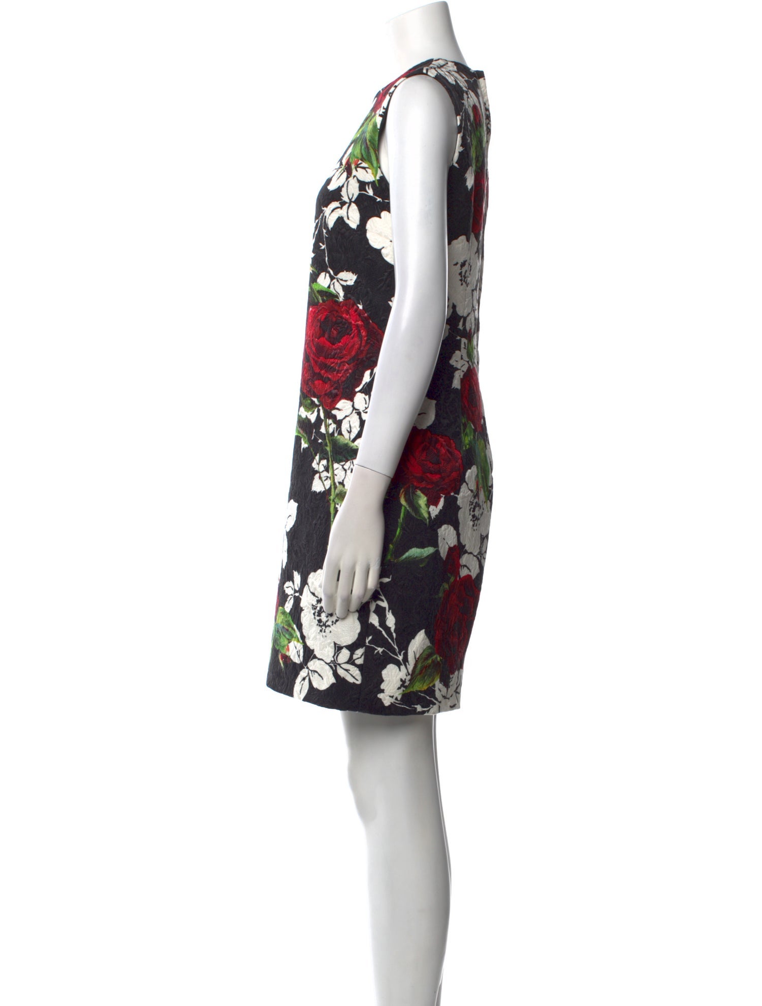 Dolce & Gabbana Floral Print Mini Dress