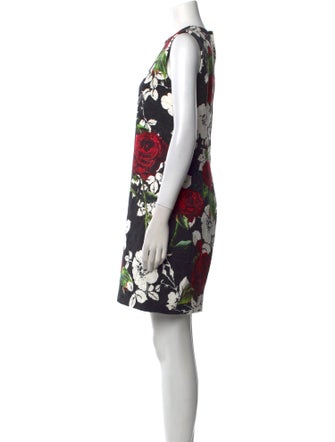 Dolce & Gabbana Floral Print Mini Dress
