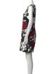 Dolce & Gabbana Floral Print Mini Dress