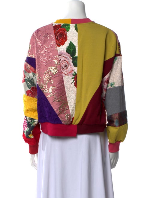 Dolce & Gabbana Printed Scoop Neck Sweatshirt