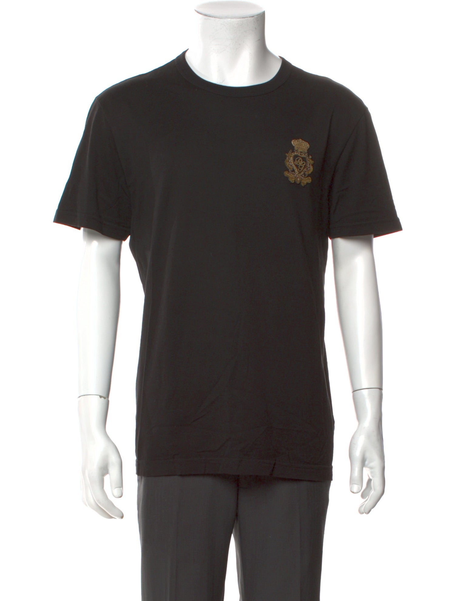 Dolce & Gabbana Graphic Print Crew Neck T-Shirt