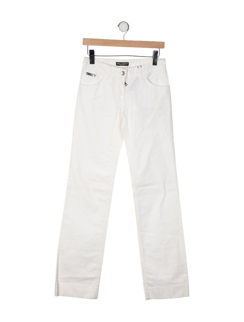 Dolce & Gabbana Mid-Rise Straight Leg Jeans