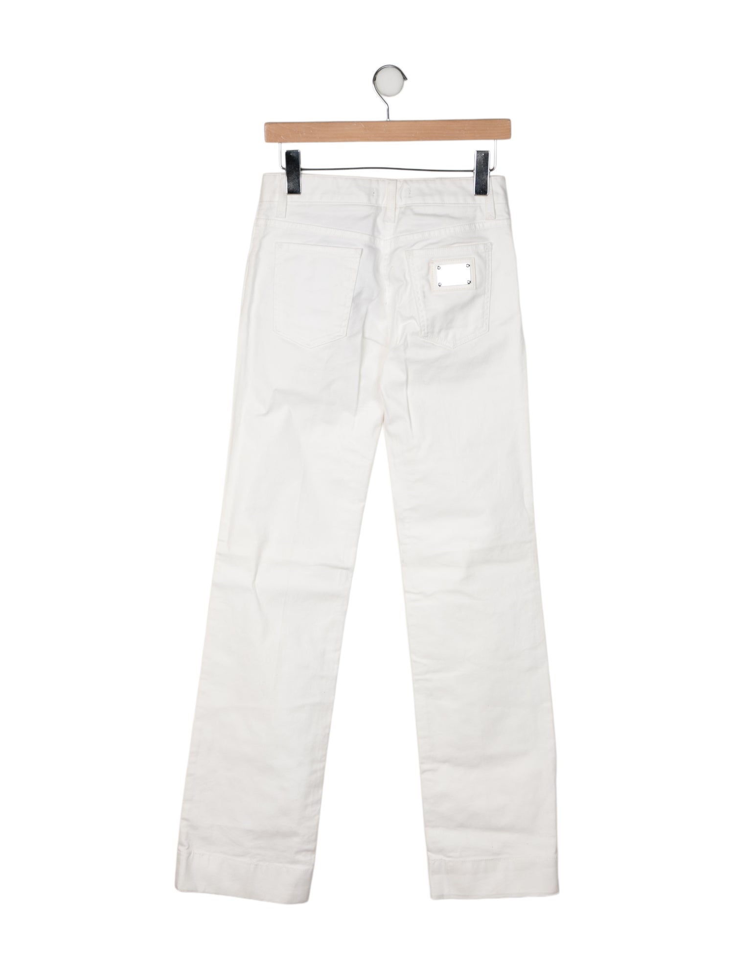 Dolce & Gabbana Mid-Rise Straight Leg Jeans