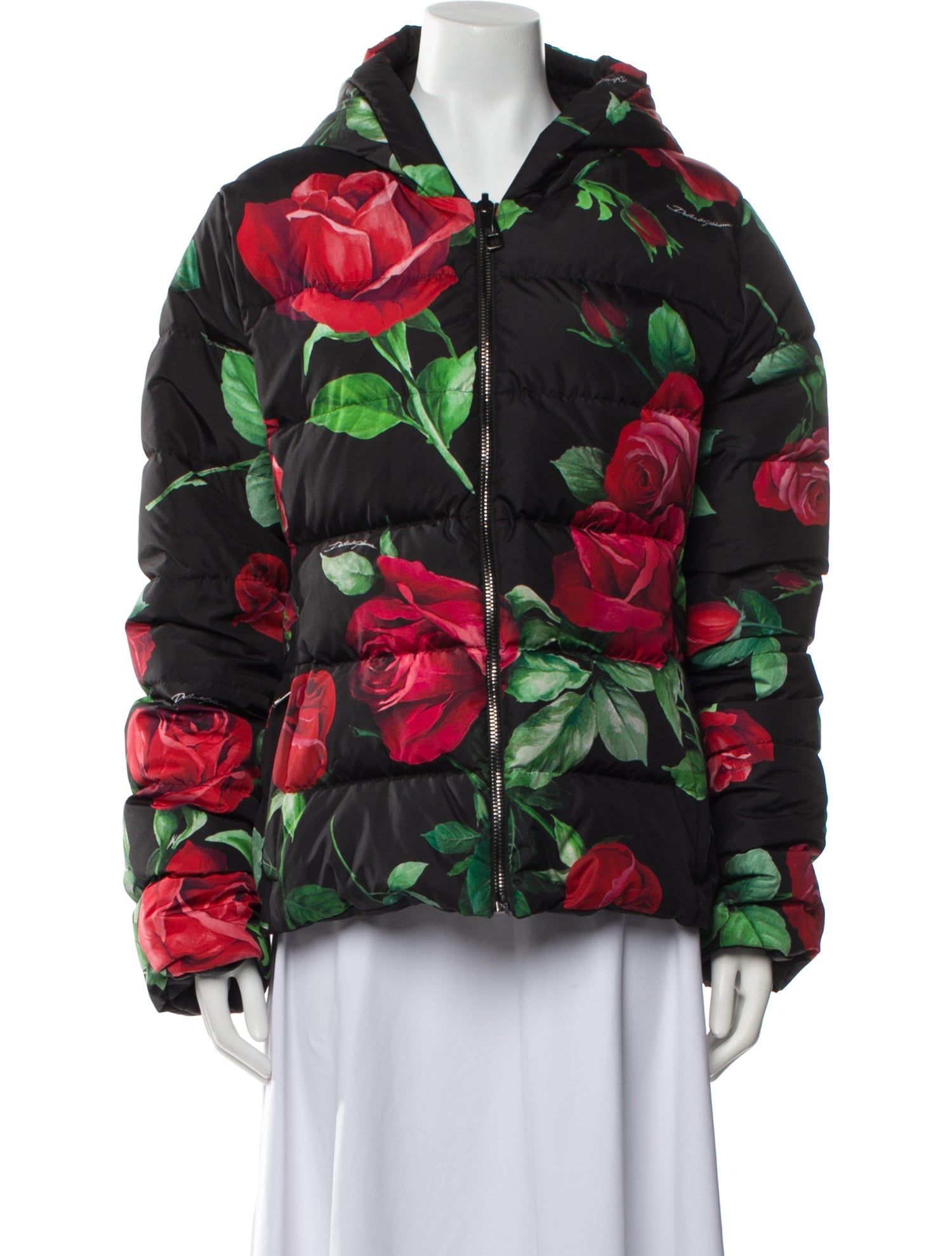 Dolce & Gabbana Floral Print Coat