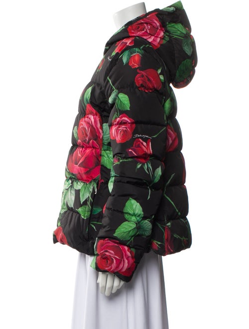 Dolce & Gabbana Floral Print Coat
