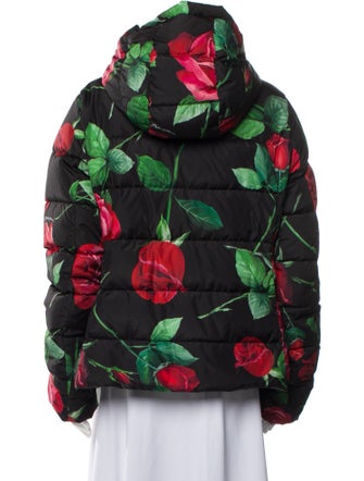 Dolce & Gabbana Floral Print Coat