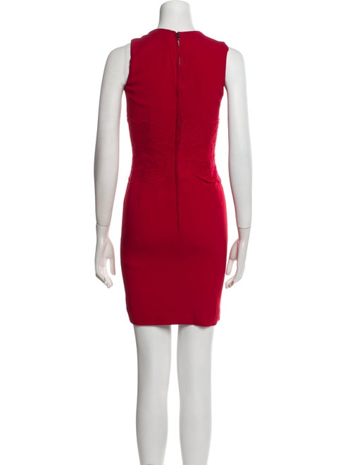 Dolce & Gabbana Crew Neck Mini Dress