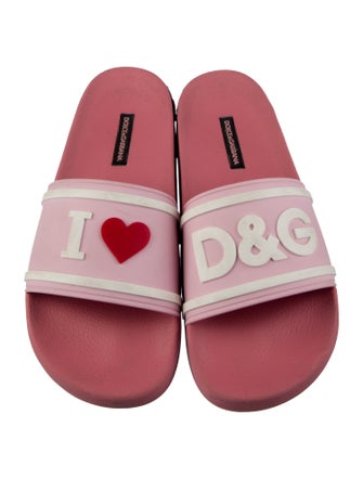 Dolce & Gabbana Rubber Printed Slides