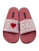 Dolce & Gabbana Rubber Printed Slides