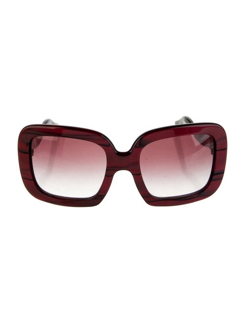 Dolce & Gabbana Oversize Gradient Sunglasses