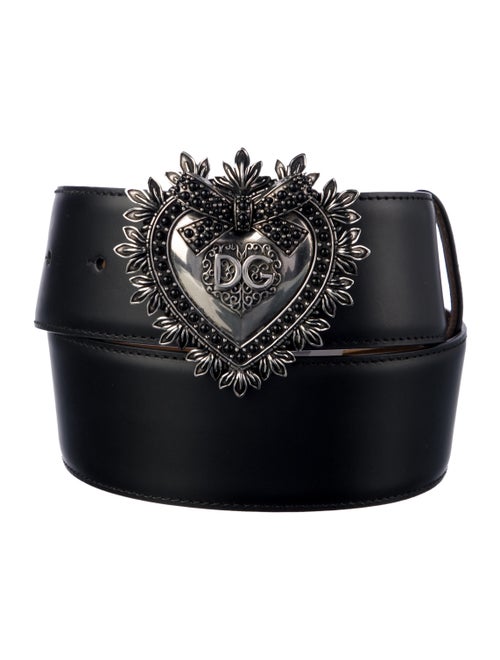 Dolce & Gabbana Wide Leather Belt
