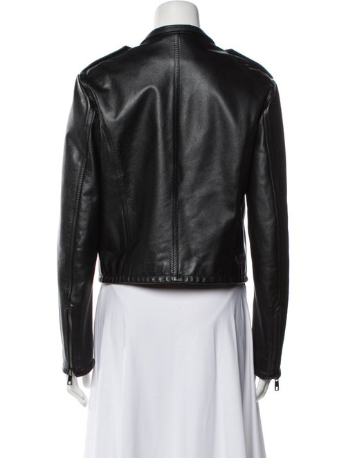 Dolce & Gabbana Leather Biker Jacket