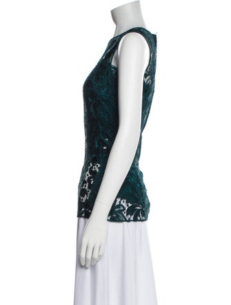 Dolce & Gabbana Lace Lace Pattern Top