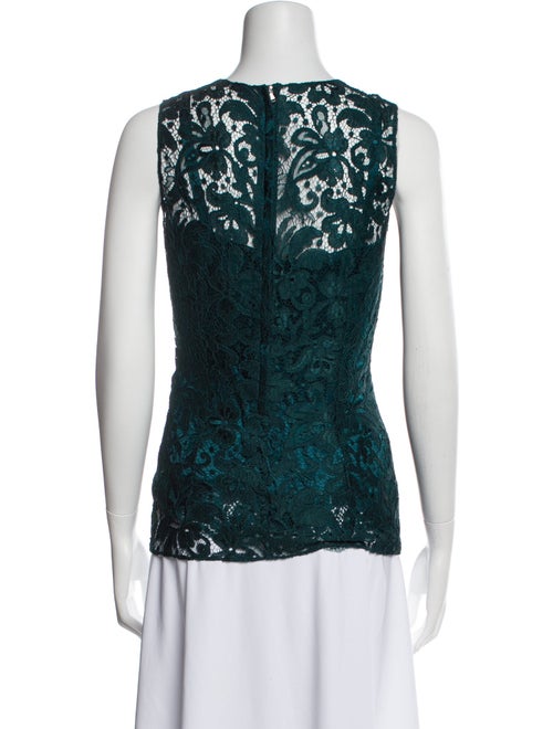 Dolce & Gabbana Lace Lace Pattern Top