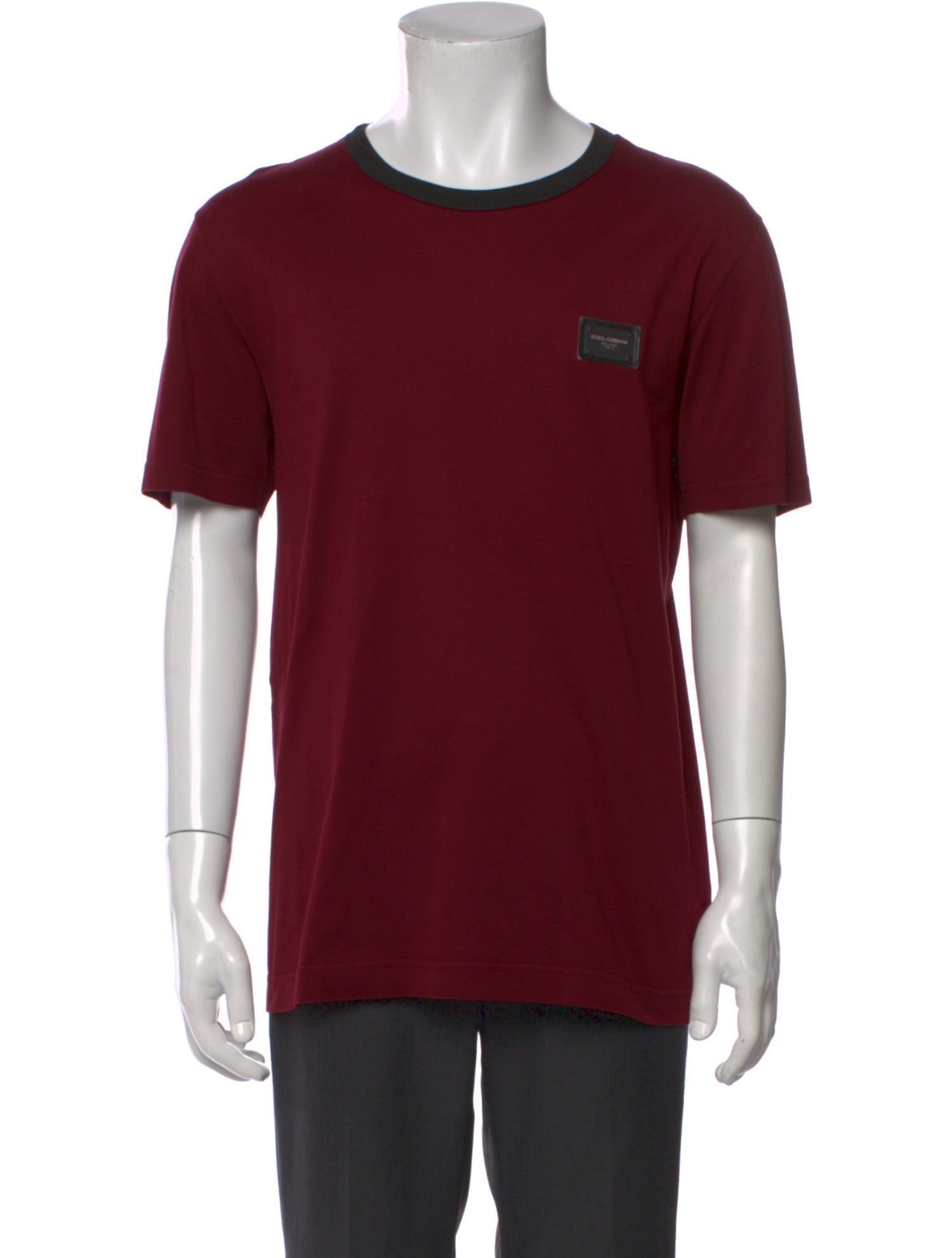 Dolce & Gabbana Crew Neck Short Sleeve T-Shirt