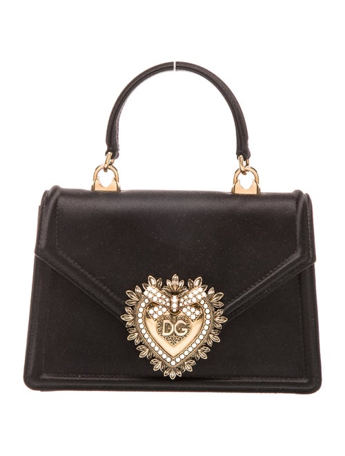 Dolce & Gabbana Faux Pearl Top Handle Bag