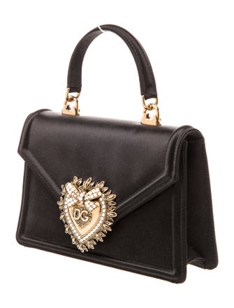 Dolce & Gabbana Faux Pearl Top Handle Bag