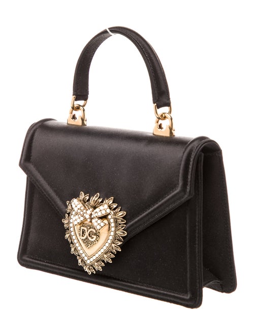 Dolce & Gabbana Faux Pearl Top Handle Bag