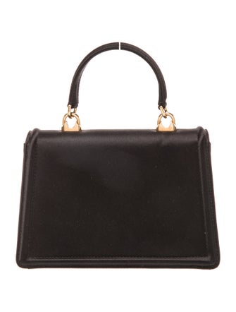 Dolce & Gabbana Faux Pearl Top Handle Bag