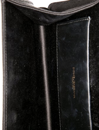 Dolce & Gabbana Faux Pearl Top Handle Bag