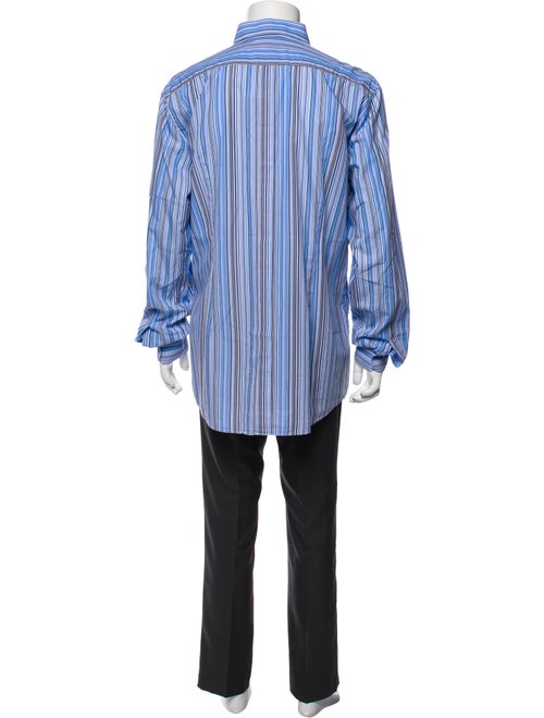 Dolce & Gabbana Striped Long Sleeve Dress Shirt