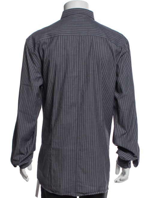 Dolce & Gabbana Striped Long Sleeve Dress Shirt