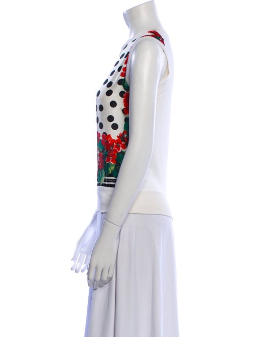 Dolce & Gabbana Silk Printed Top