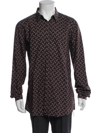 Dolce & Gabbana Printed Long Sleeve Shirt