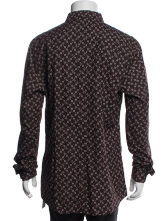 Dolce & Gabbana Printed Long Sleeve Shirt