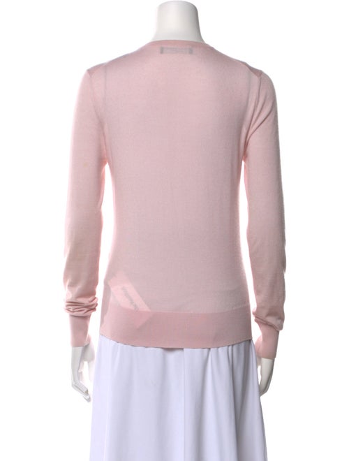 Dolce & Gabbana Cashmere Floral Print Sweater