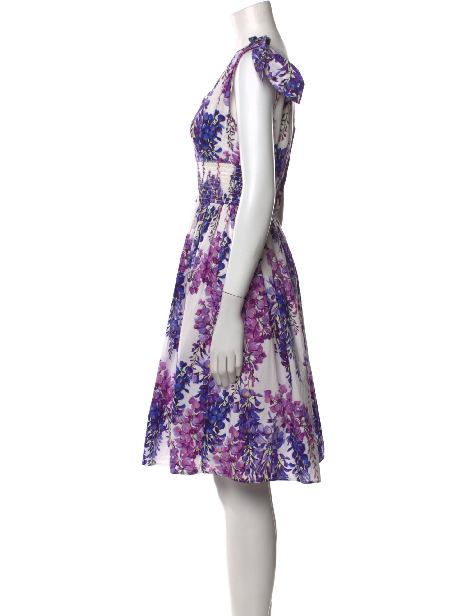 Dolce & Gabbana Floral Print Knee-Length Dress