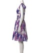 Dolce & Gabbana Floral Print Knee-Length Dress